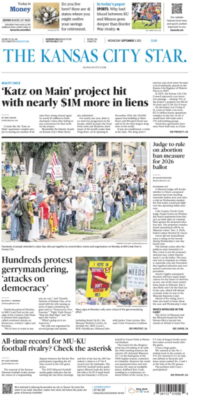 Cover of The Kansas City Star