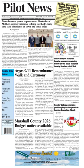 Cover of The Pilot News