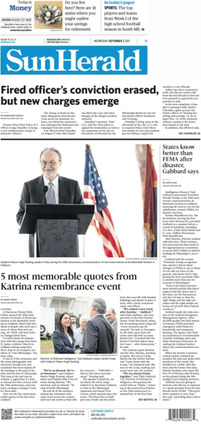 Cover of The Sun Herald