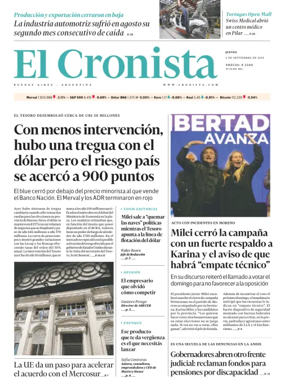 Cover of El Cronista comercial