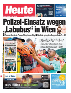 Cover of Heute - Wien Ausgabe