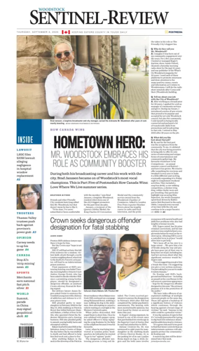 Cover of Sentinel-Review (Woodstock)