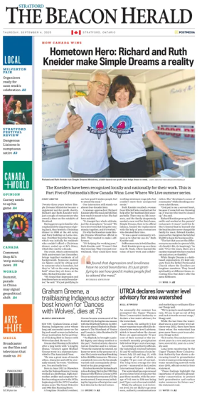 Cover of The Beacon Herald