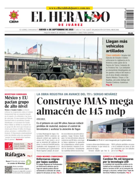 Cover of El Heraldo de Juarez
