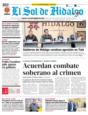 Cover of El Sol de Hidalgo