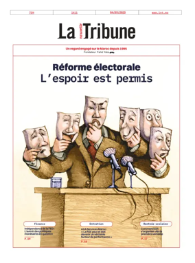 Cover of La Nouvelle Tribune
