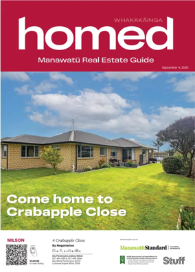 Cover of Homed Manawatu Standard