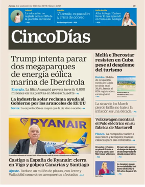 Cover of Cinco Días