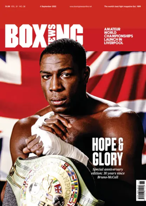 Cover of Boxing News