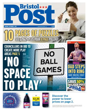 Cover of Bristol Post