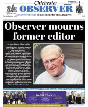 Cover of Chichester Observer