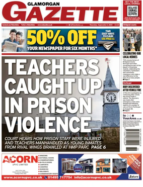 Cover of Glamorgan Gazette