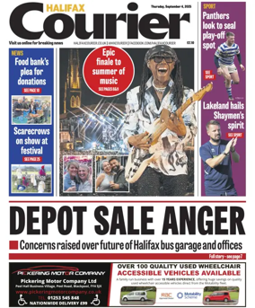 Cover of Halifax Courier