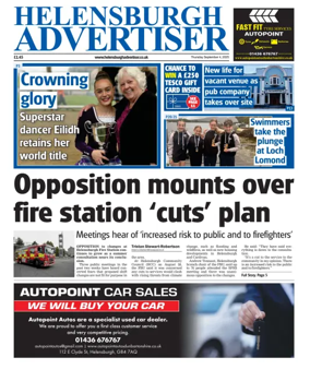 Cover of Helensburgh Advertiser