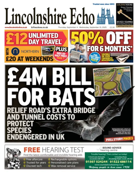 Cover of Lincolnshire Echo