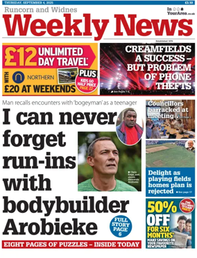 Cover of Runcorn & Widnes Weekly News