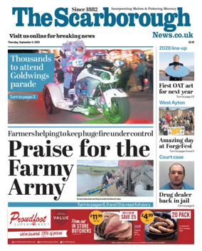 Cover of The Scarborough Evening News