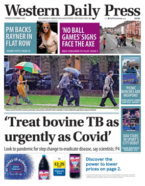 Cover of Western Daily Press