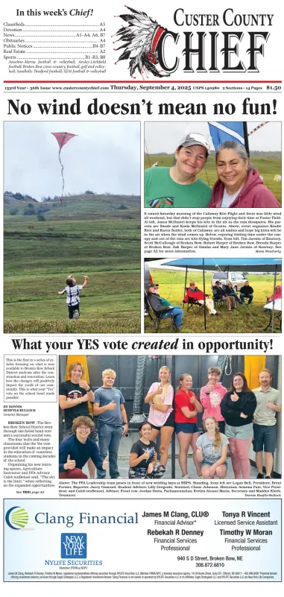 Cover of Custer County Chief