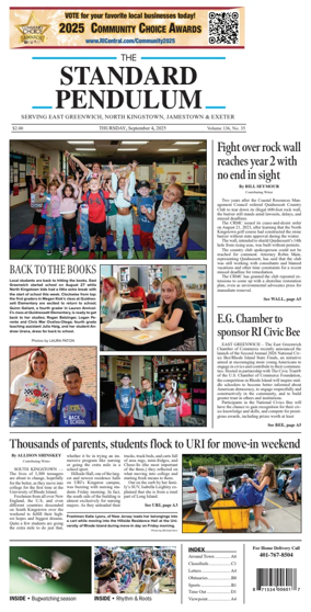 Cover of East Greenwich Pendulum