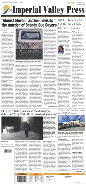 Cover of Imperial Valley Press