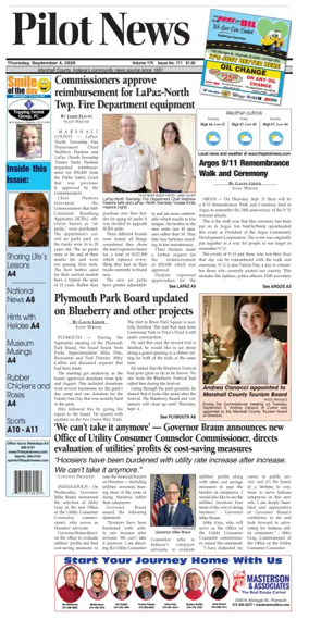 Cover of The Pilot News
