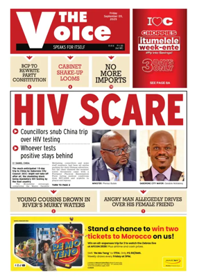 Cover of The Voice (Botswana)