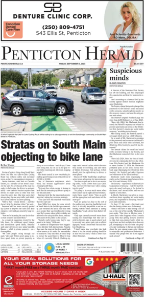 Cover of Penticton Herald