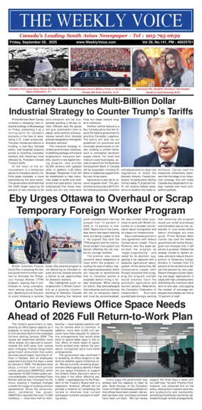 Cover of The Weekly Voice