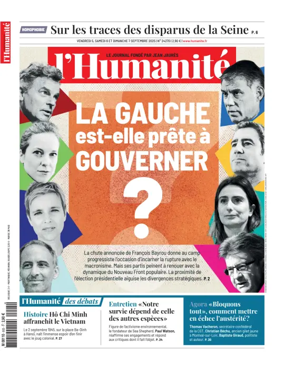 Cover of L'HUMANITE