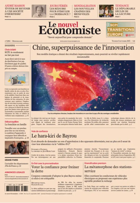 Cover of Le Nouvel Economiste