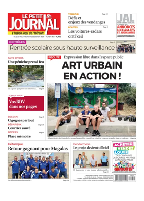 Cover of Le Petit Journal - L'hebdo local de l'Hérault