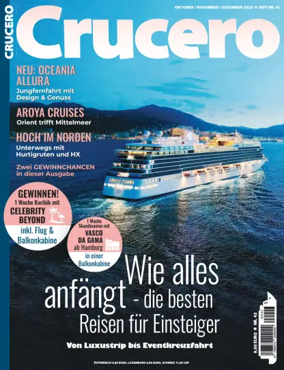 Cover of Crucero - Das Kreuzfahrtmagazin