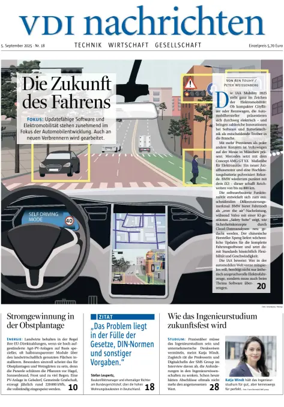 Cover of VDI Nachrichten