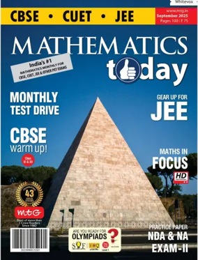 Cover of Mathematics Today