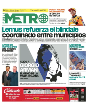 Cover of Publimetro Guadalajara