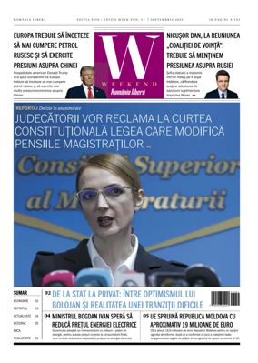 Cover of Romania Libera - Friday Edition