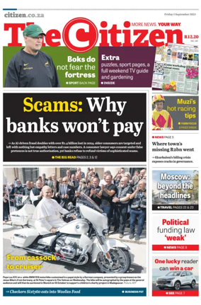 Cover of The Citizen (KZN)