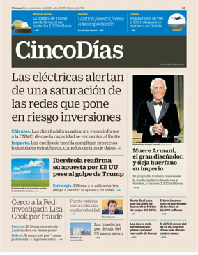 Cover of Cinco Días