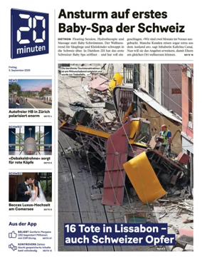 Cover of 20 Minuten - Basel