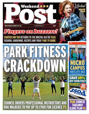 Cover of Bristol Post