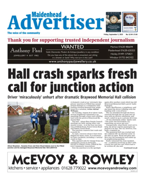 Cover of Maidenhead Advertiser
