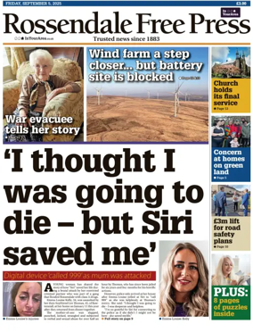 Cover of Rossendale Free Press