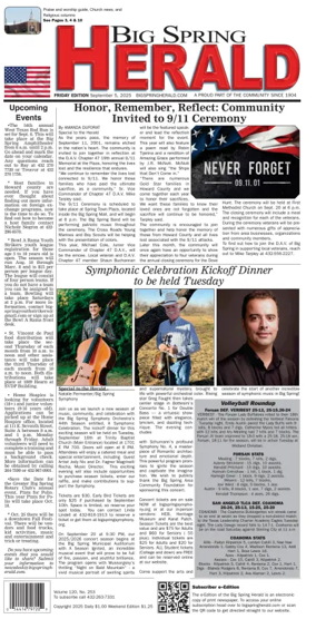 Cover of Big Spring Herald