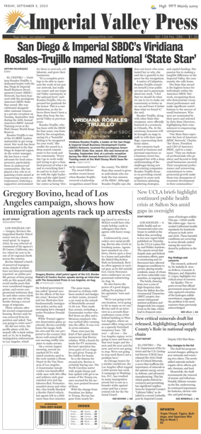 Cover of Imperial Valley Press