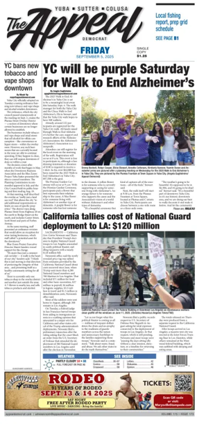 Cover of Marysville Appeal-Democrat    