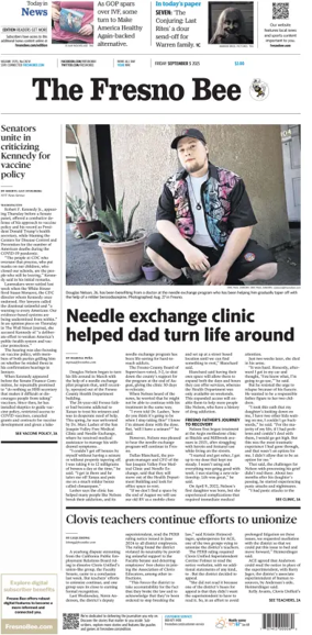 Cover of The Fresno Bee