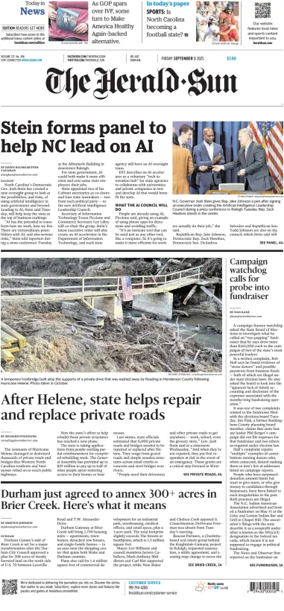 Cover of The Herald Sun