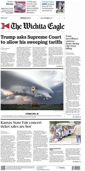Cover of The Wichita Eagle