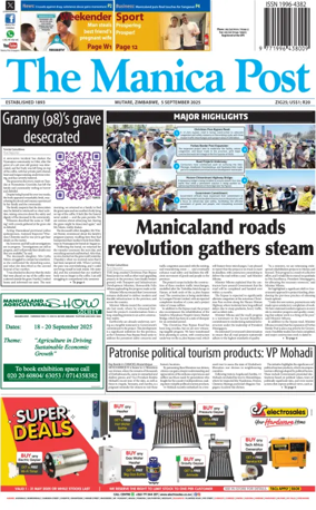 Cover of The Manica Post